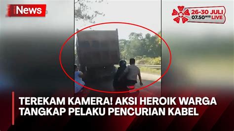 Pencuri Kabel Kabur Dikejar Warga Di Padang Berhasil Ditangkap Youtube