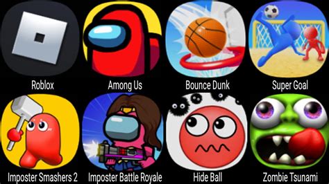 Roblox Among Us Bounce Dunk Super Goal Imposter Smashers