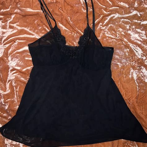 Mesh Lingerie Top Very Flowy And Dainty Has No Depop