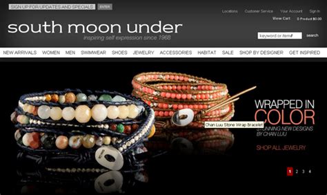 Retail Chain Website Development | South Moon Under