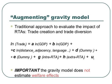 Gravity Model