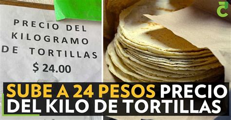 Sube A Pesos Precio Del Kilo De Tortillas