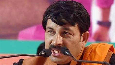 BJP MP Manoj Tiwari Warns Of Legal Action Against AAP Leaders Levelling