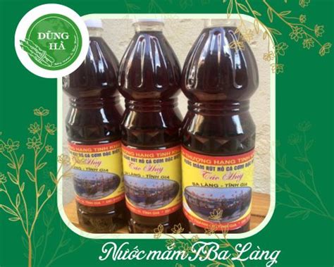 nuoc mam ba lang huong vi mam thanh hoa