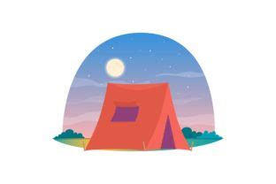 Camp Travel Icons Graphic By Myplumpystudio Creative Fabrica