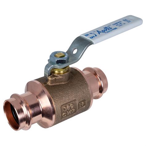 Apollo In Size Bronze Manual Two Way Ball Valve Zd