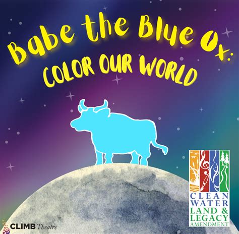 Babe The Blue Ox Color Our World Wabasso Community Center Plum Creek Library System
