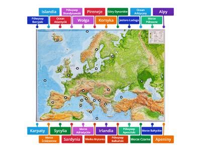 Klasa Mapa Polityczna Europy Materia Y Dydaktyczne