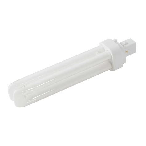 Fusion 26w G24d 3 2 Pin Double Compact Fluorescent Lamp 3500k Edd26835 Cef