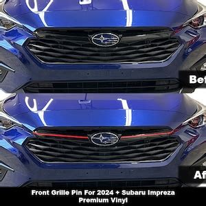 Crux Moto Grille Pin Stripe For Subaru Impreza Etsy