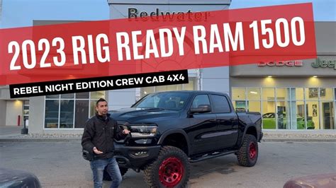 New Rig Ready Ram Rebel Night Edition Crew Cab X Stock