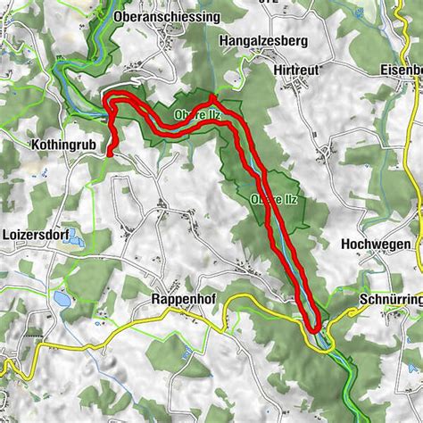 Schrottenbaummühle Hammermühle Rundweg BERGFEX Wandelen Tocht