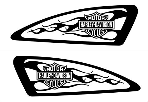 Pin By Bruce Jackson On Harley Decals Airbrush Gas Tank Stencils Vinyl