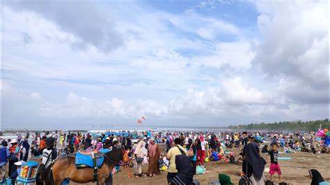 LIVE PANTAI PANGANDARAN Di Hari Sabtu Jelang Liburan NATARU YouTube