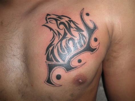 18 Awesome Tribal Wolf Tattoo | Only Tribal