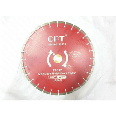 Jual Diamond Wheel Opt Inch Mata Pisau Potong Batu Beton Granit