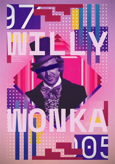 Willy Wonka poster by Joel Valenzuela on Dribbble