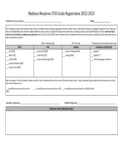 Fillable Online International Baccalaureate Programme Fax Email Print