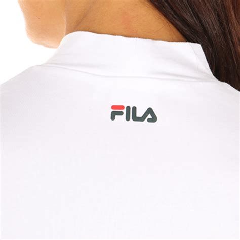 Fila Tee Shirt Crop Femme Every Turtle 681267 Blanc