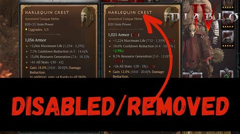 Diablo 4 Uber Unique Drops DISABLED Hotfix BREAKS GAME YouTube