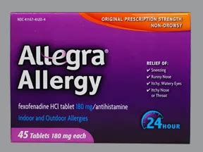 Allegra Allergy Oral Uses Side Effects Interactions Pictures