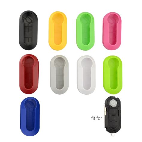 OkeyTech Car Styling 1PC Replacement Key Case For Fiat 500 Panda Punto