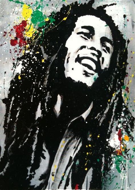 Bob Marley Drawings BOB MARLEY II Nathalie Manzano Plus Bob Marley