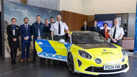 Merseyside police take delivery of new alpine - Alpine Retail Renault ...