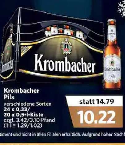 Krombacher Pils Angebot Bei Combi Markt Prospekte De