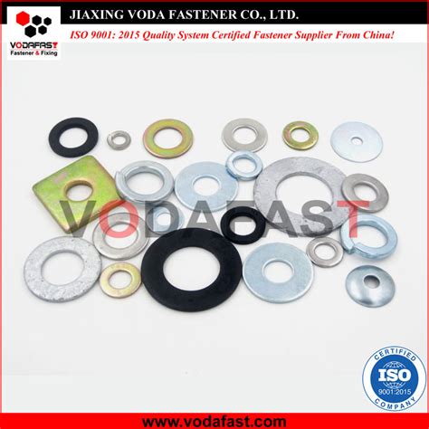 Carbon Steel Stainless Steel Flat Washers Plain Washers Spring Lock