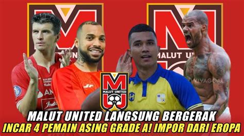 MALUT UNITED LANGSUNG REKRUT PEMAIN ASING BARU UNTUK LIGA 1 MANUVER