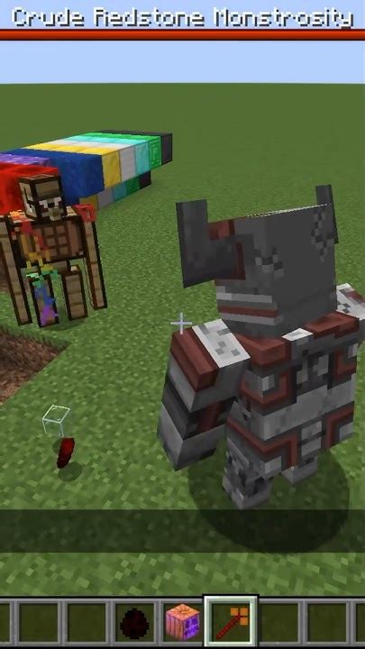 Redstone Warden Vs All Golems Minecraft Mob Battle Youtube