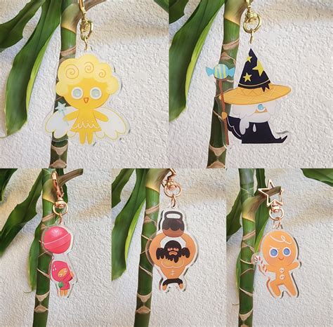 Cookie Run Kingdom Common Acrylic Keychains Etsy