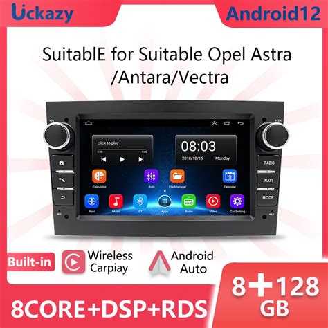 2 Din Android 11 Car Stereo For Opel Vectra C Zafira B Corsa D C Astra