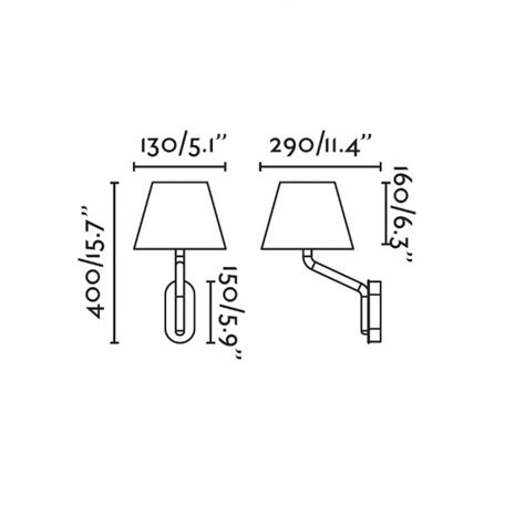 Faro Eterna Estructura Aplique Cromo