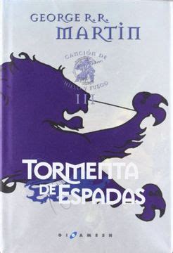 Libro Tormenta de Espada Canción de Hielo y Fuego Libro Tercero