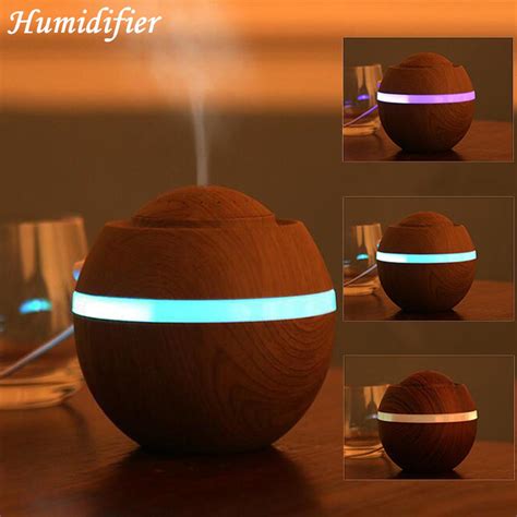 Buy 500ml USB Air Aroma Humidifier Ultrasonic LED 7 Color Changing