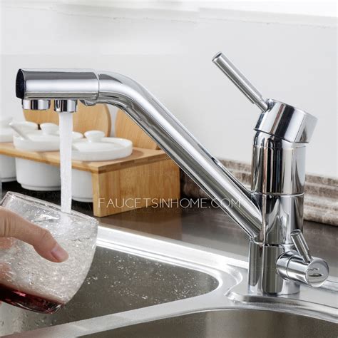 Usperno Polished Chrome Drinking Water Faucet Brass