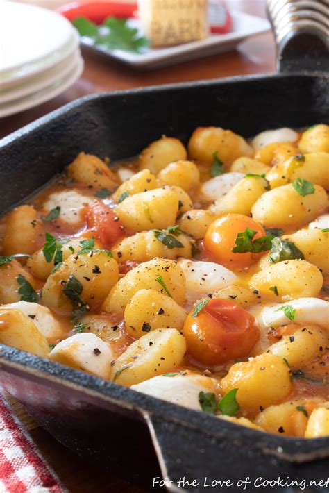 Summer Gnocchi With Burst Cherry Tomato Sauce For The Love Of Cooking Bloglovin