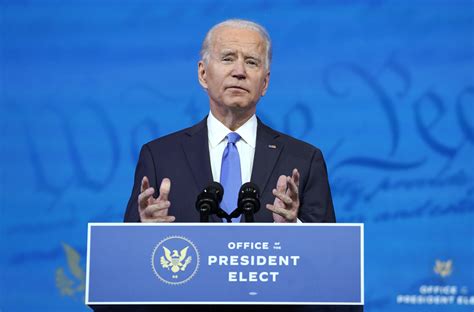 Joe Biden Addresses The Nation After Clinching Electoral College