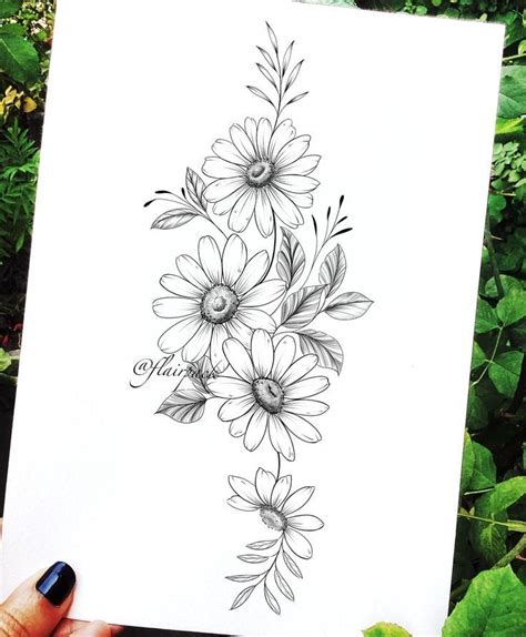 Pin On Part Daisy Flower Tattoos Daisy Tattoo Designs Daisy Tattoo