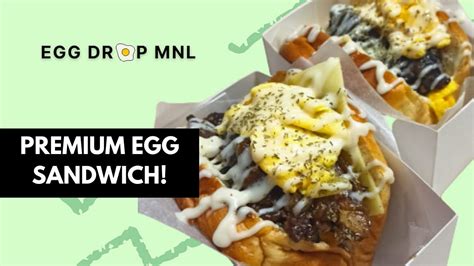 Must Try Korean Street Food Egg Sandwich Ft Egg Drop Mnl Youtube