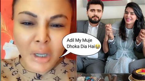 Rakhi Sawant Shocking Statement About Adil Khan Durrani Youtube