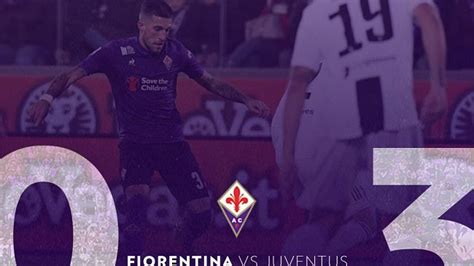 La Fiorentina è sconfitta dalla Juventus Nove da Firenze