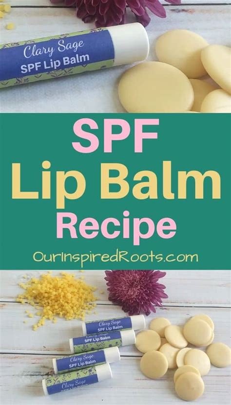 Homemade SPF Lip Balm Recipe For Any Season - Our Inspired Roots