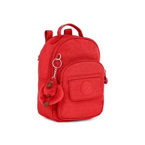 Alber In Convertible Mini Bag Backpack Pristine Poppy Kipling