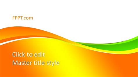 Free Background Orange PowerPoint Template & Presentations