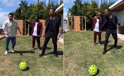 Lionel Messi grabó un divertido video con los actores Will Smith y