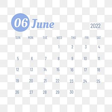 Calendario Junio Cdr Png Im Genes Transparentes Pngtree