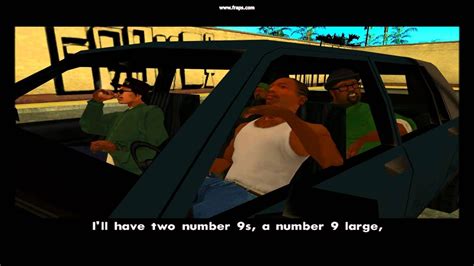 Gta Sa Big Smoke Drive Thru Order [hd] Youtube